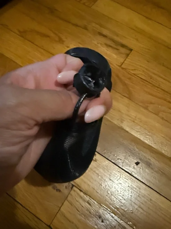 ALOHAS Black Gill Mesh Ballet Flats size 9/EU 40 - Picture 3 of 3